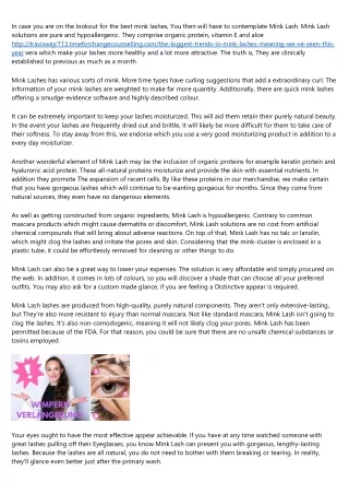 5 Laws That'll Help the long mink lashes Industry
