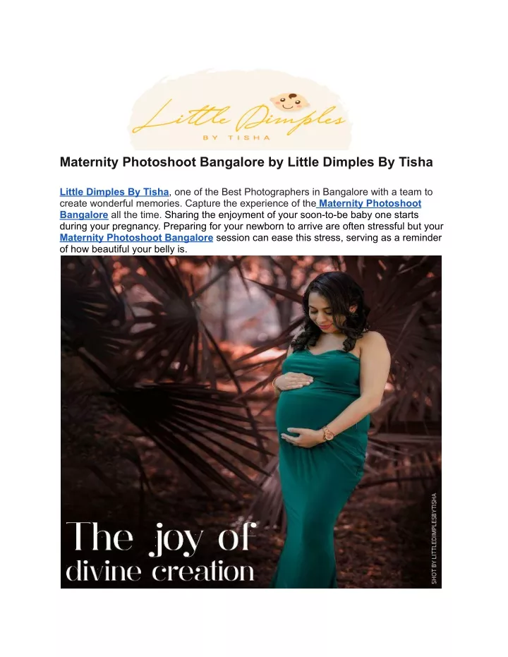 maternity photoshoot bangalore by little dimples