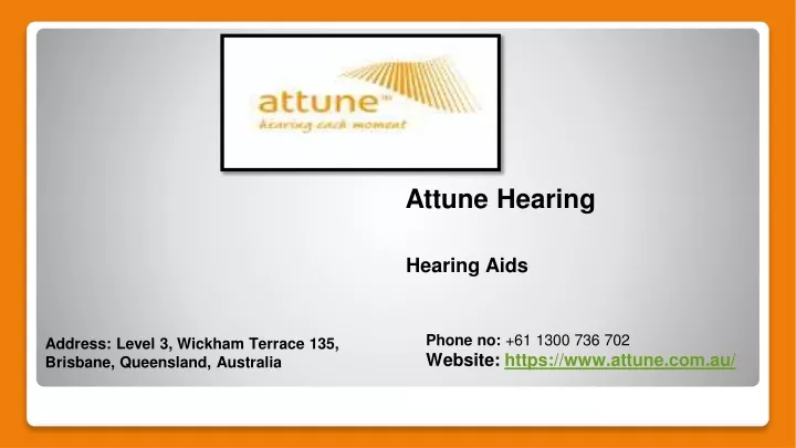 attune hearing