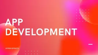app development