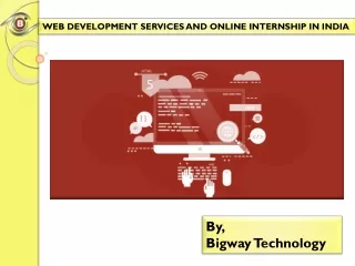 Bigway Technology Website Development Services For Business