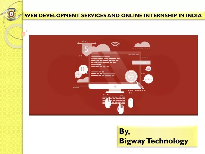 web development services and online internship