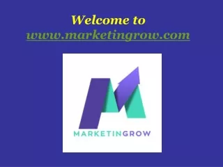 welcome to www marketingrow com