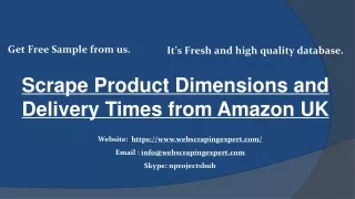 get free sample from us