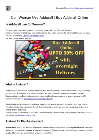 downloaded from justpaste it canwomanuseadderall