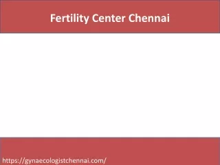 fertility center chennai