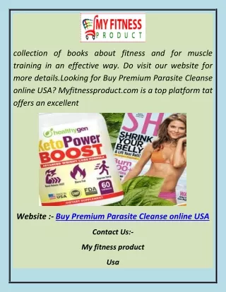 Buy Premium Parasite Cleanse online USA abhip