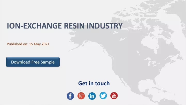 ion exchange resin industry