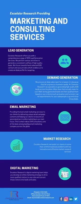 Top B2B Market Research company in India: Excelsior Research