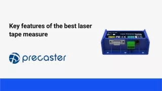 Key features of the best laser tape measure