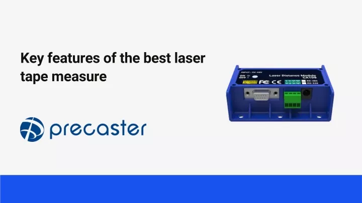 key features of the best laser tape measure