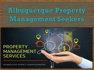 albuquerque property management seekers
