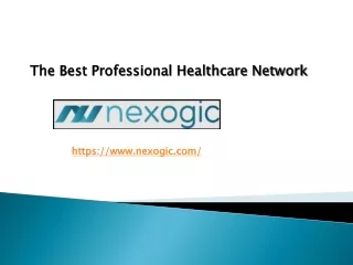 The Best Professional Healthcare Network