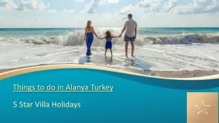 Things to Do in Alanya Turkey