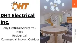 Electrical Service Specialist In London Ontario | DHT Electrical Inc