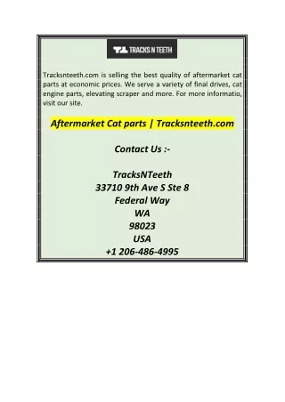 tracksnteeth com is selling the best quality