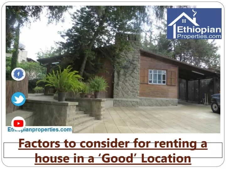 factors to consider for renting a house in a good