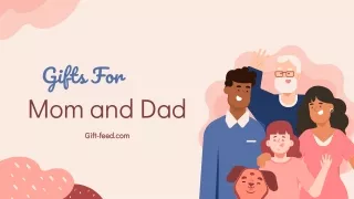 Unique Gifts for Mom and Dad From Gift Feed