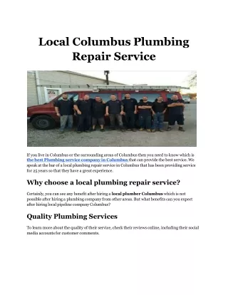 Local Columbus Plumbing Repair Service _ Affordable and Reliable in Columbus-converted