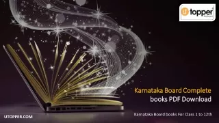 Karnataka Board Complete books PDF Download