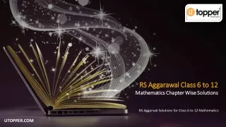 RS Aggarawal Class 6 to 12 Mathematics Chapter Wise Solutions – Free PDF Downloa