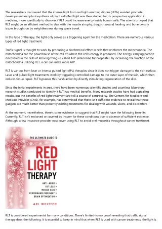 Red Light Therapy Specialist - Indianapolis, In: Indy Vital ...