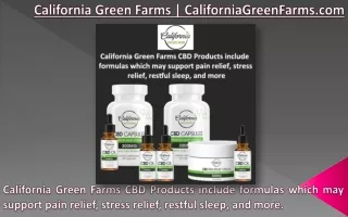California Green Farms 1-800-281-9032 support@californiagreenfarms.com  