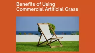 benefits of using commercial artificial grass