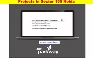Projects in Sector 150 Noida - ACE Parkway