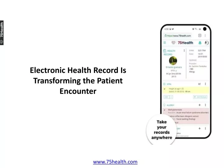 electronic health record is transforming