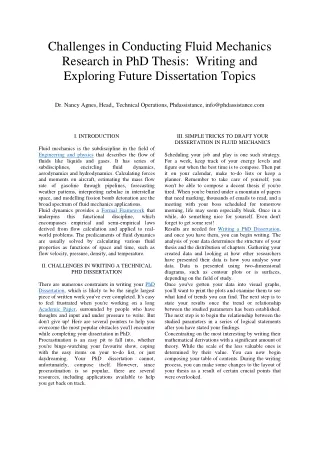 challenges in conducting fluid mechanics research