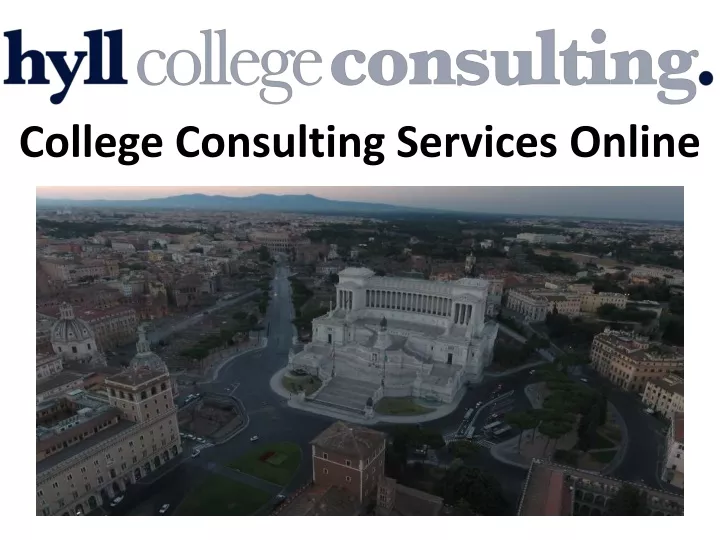 college consulting services online
