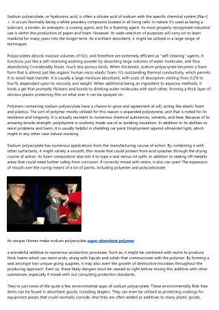 Where to Find Guest Blogging Opportunities on sodium polyacrylate toxicity