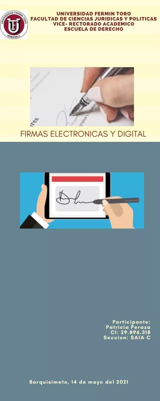 FIRMA ELECTRONICA Y DIGITAL