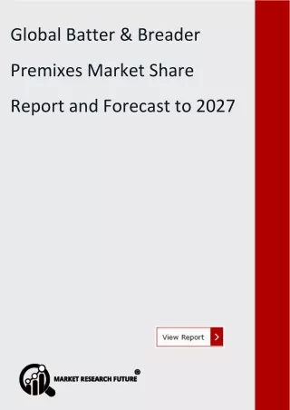 global batter breader premixes market share
