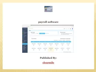 payroll software