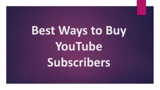 Best Way to Buy YouTube Subscribers in 2021