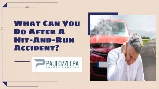 What Can You Do After a Hit-and-run Accident?