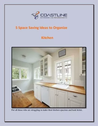 5 space saving ideas to organize