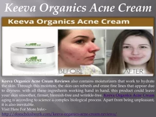 Keeva Organics Acne Cream