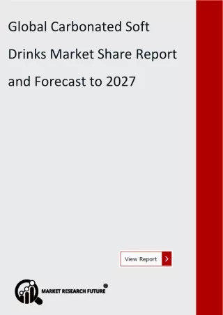 global carbonated soft drinks market share