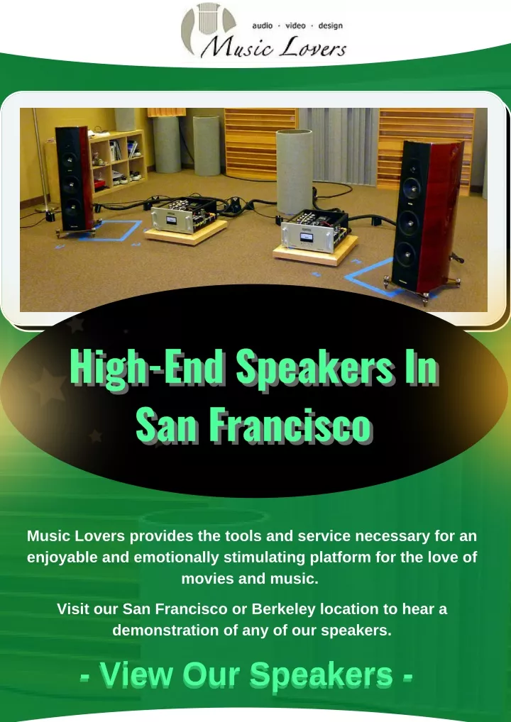 music lovers provides the tools and service