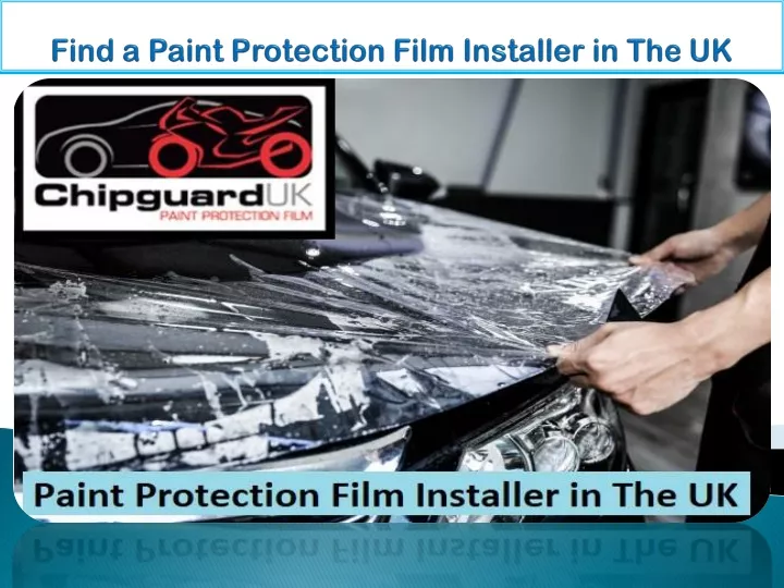 find a paint protection film installer in the uk