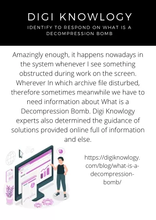Identify to Respond on  What is a Decompression Bomb