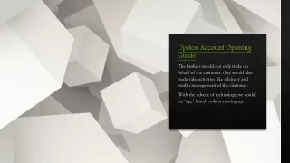 upstox account opening guide