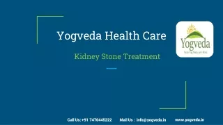 Ayurvedic Kidney Stone Treatment By Yogveda
