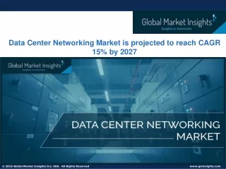 data center networking market is projected