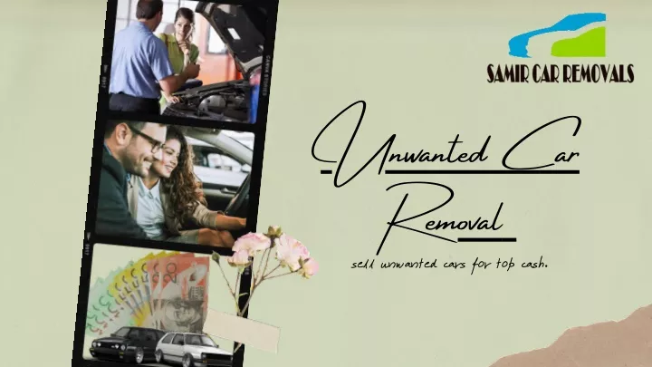 unwanted car removal sell unwanted cars
