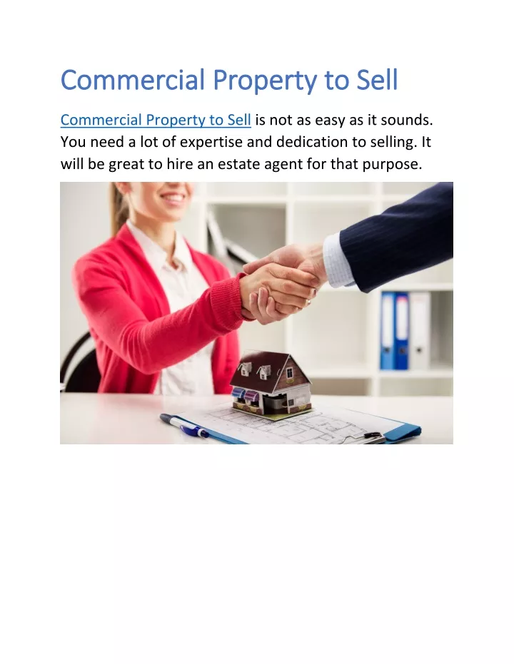 commercial property to sell commercial property