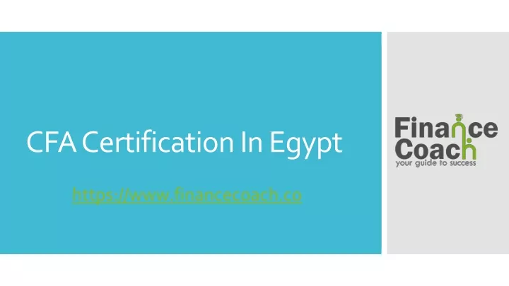 cfa certification in egypt